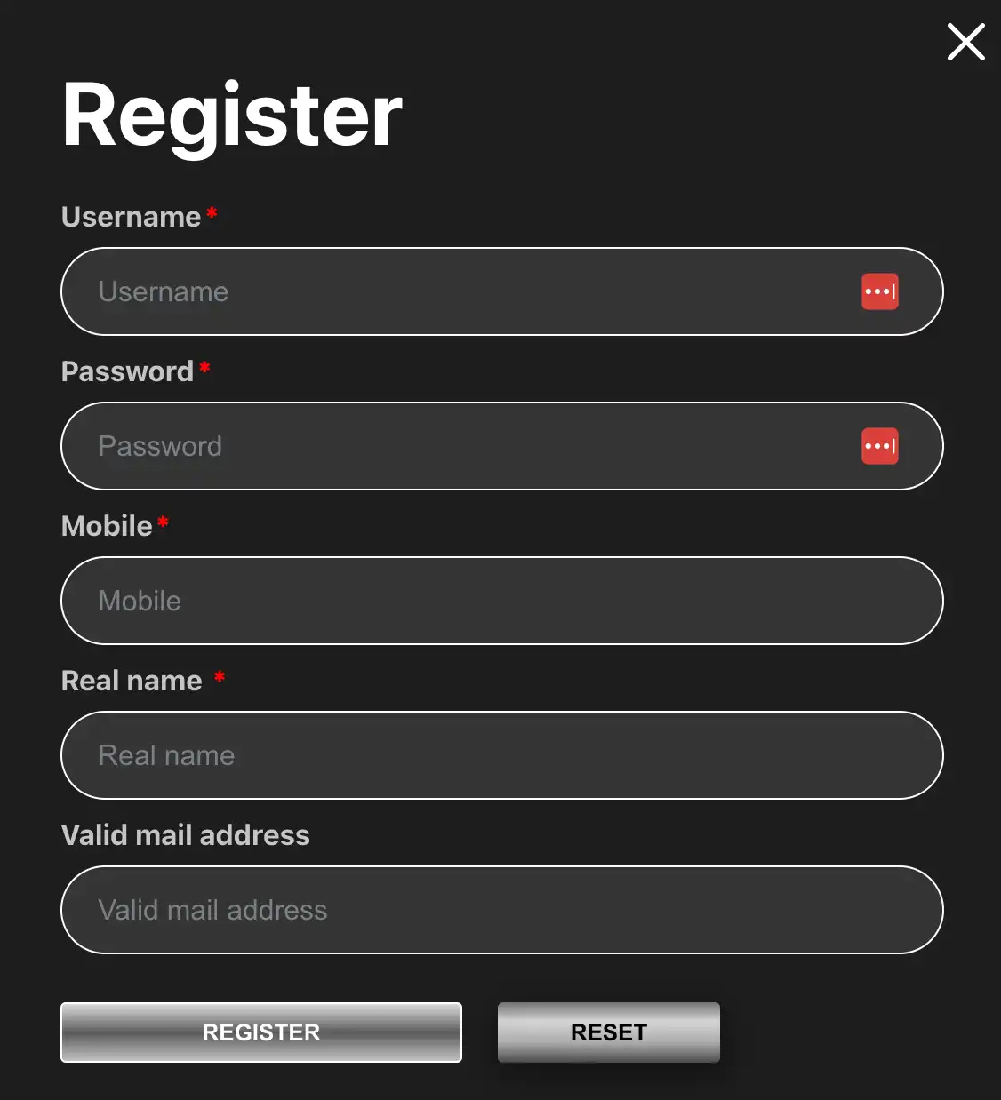 login and register at phdream online casino